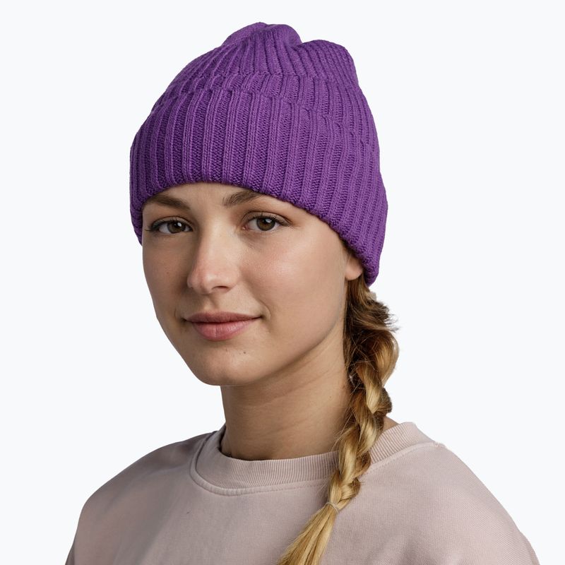 Czapka zimowa BUFF Knitted & Fleece Renso purple 4