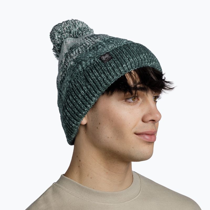 Czapka zimowa BUFF Knitted & Fleece Masha silversage 4