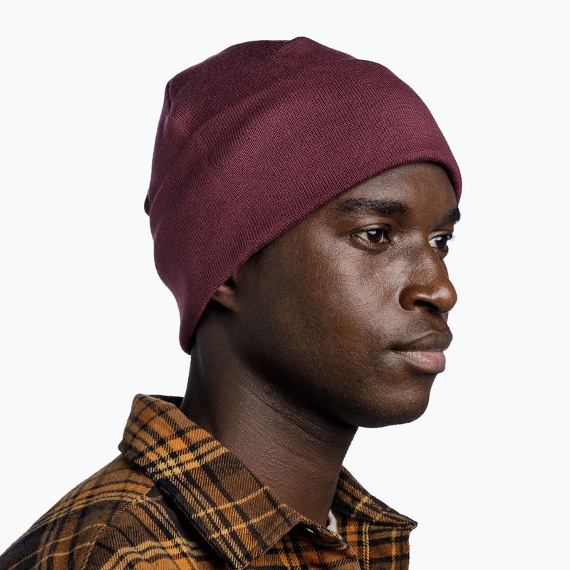 Czapka zimowa BUFF Knitted Niels Evo dahlia 4