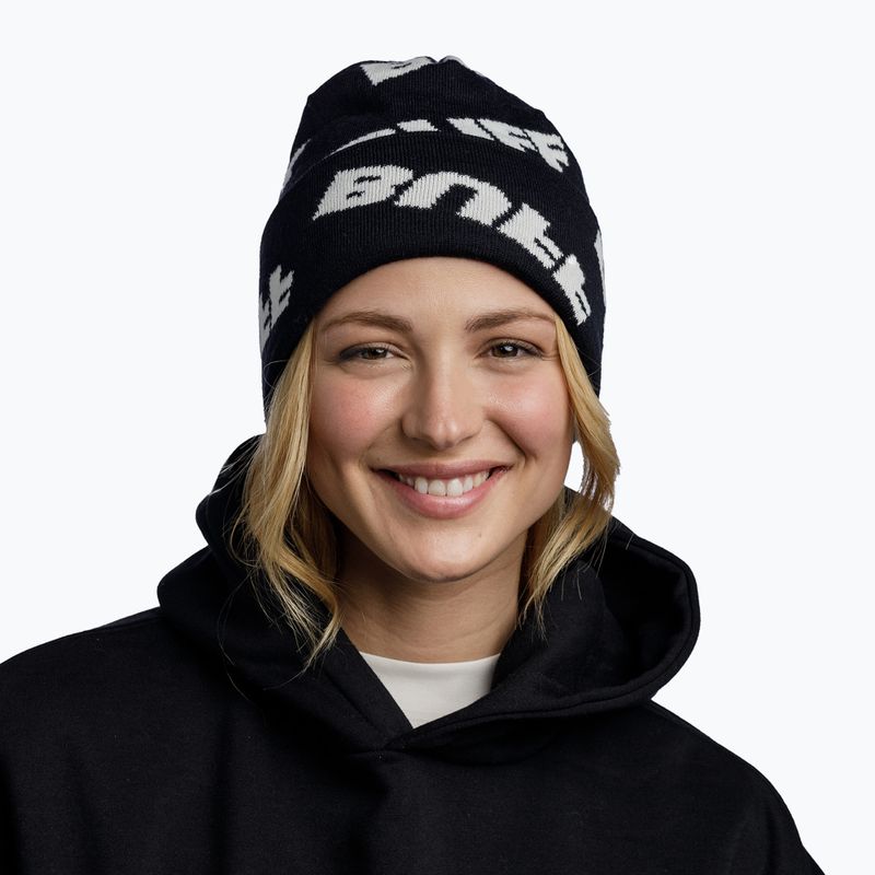 Czapka zimowa BUFF Knitted Hido black 3