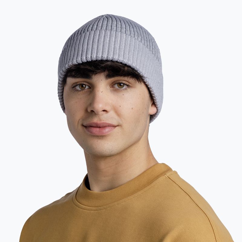 Czapka zimowa BUFF Merino Active light grey 3