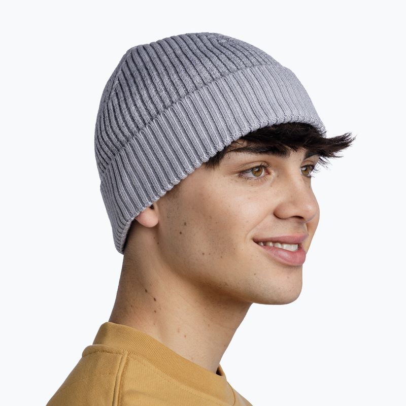 Czapka zimowa BUFF Merino Active light grey 4