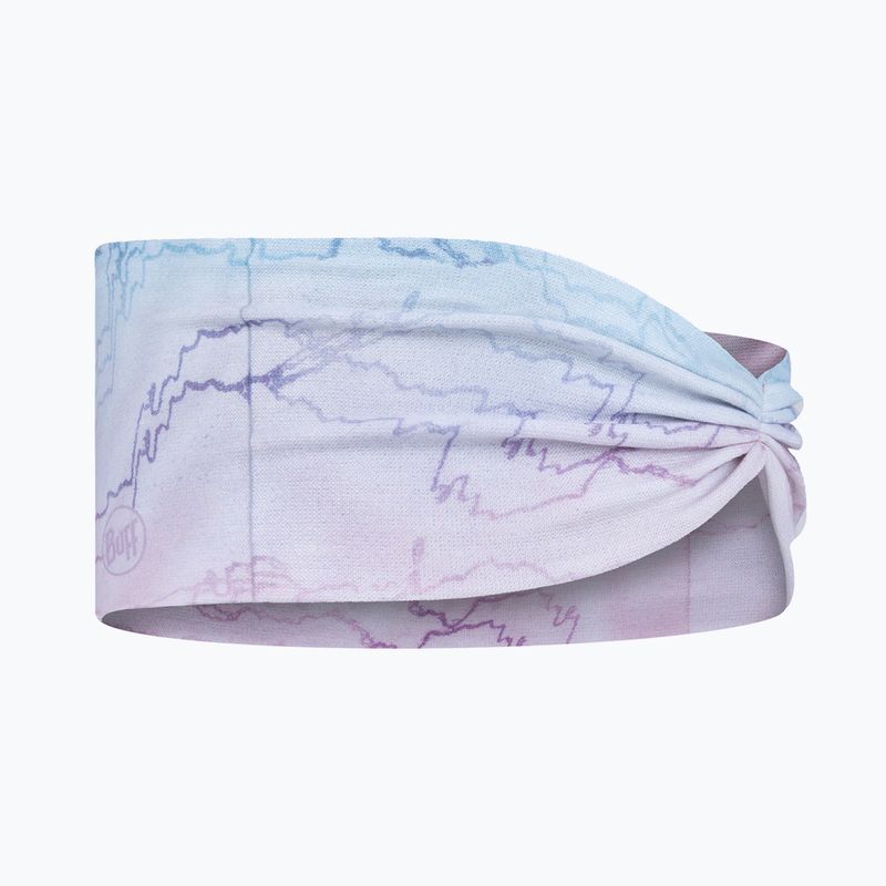 Opaska na głowę BUFF Coolnet UV Ellipse lasea multicolor 2