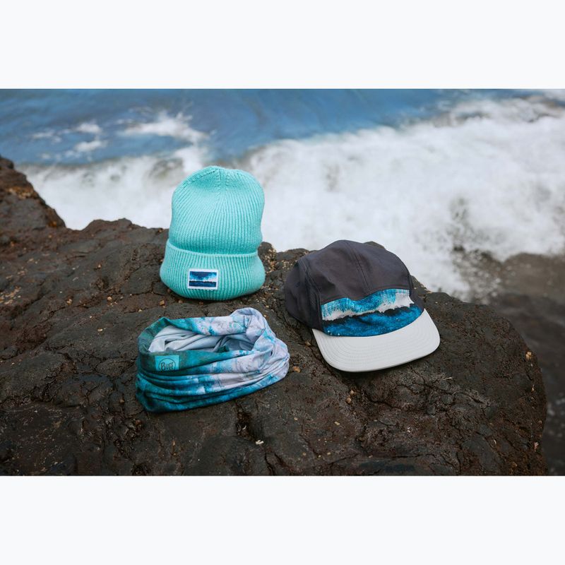 Czapka z daszkiem BUFF 5 Panel Go parley navy 3