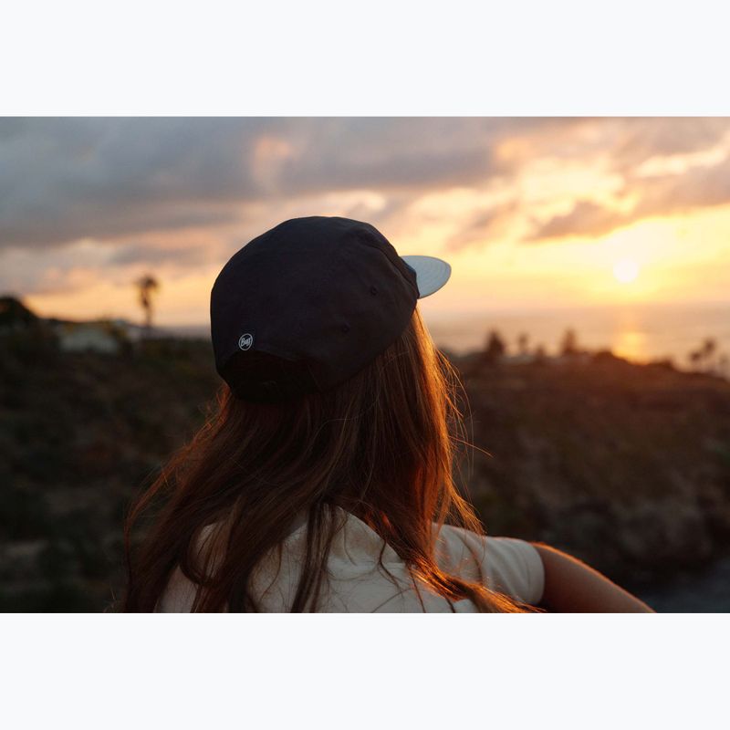 Czapka z daszkiem BUFF 5 Panel Go parley navy 7