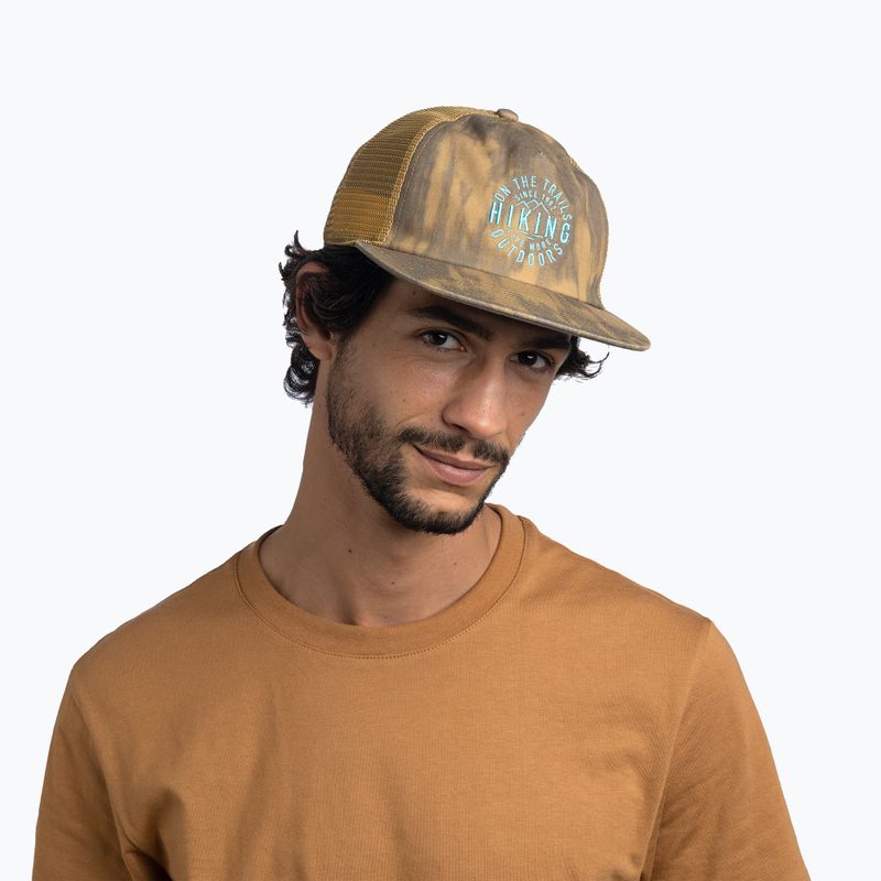 Czapka z daszkiem BUFF Trucker ikshi fawn 3