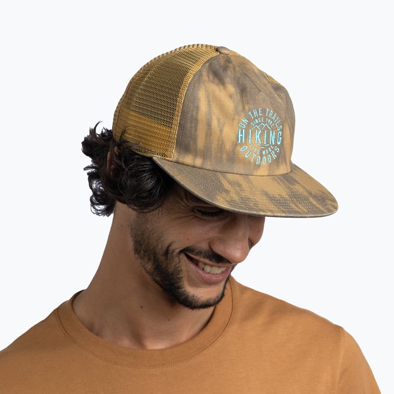 Czapka z daszkiem BUFF Trucker ikshi fawn 4