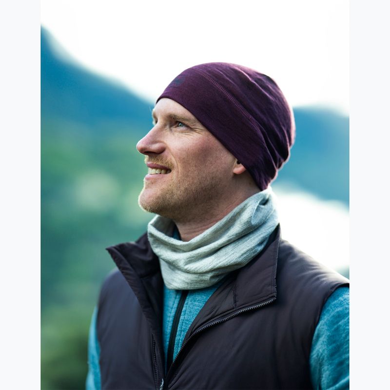 Czapka zimowa Buff Merino Lightweight garnet 5
