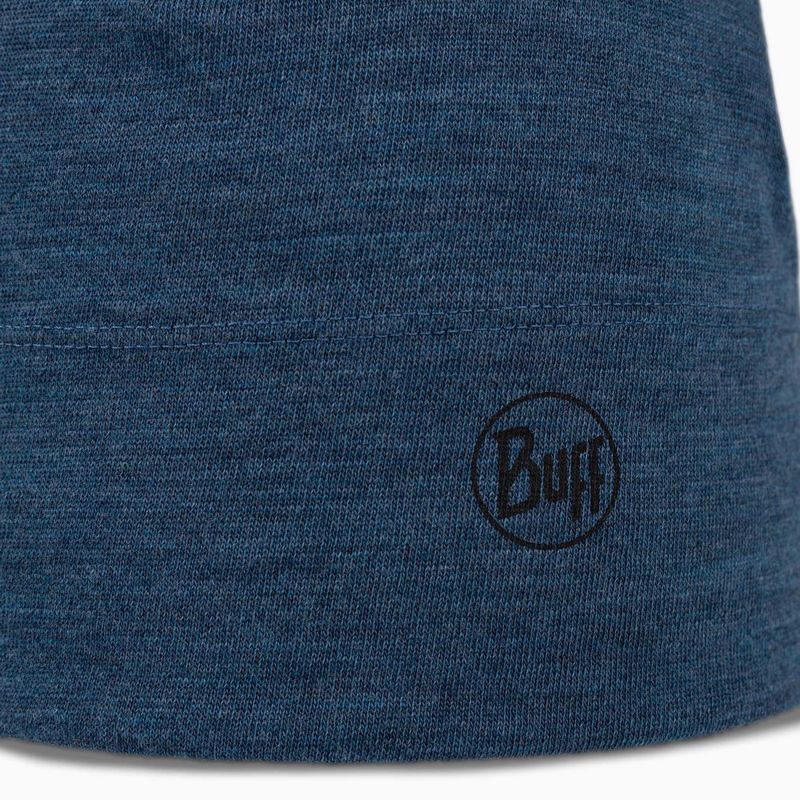 Czapka zimowa BUFF Midweight Merino Wool melange tempest 2