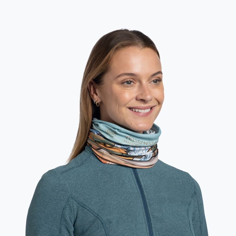Chusta wielofunkcyjna BUFF Coolnet UV yellowstone 4