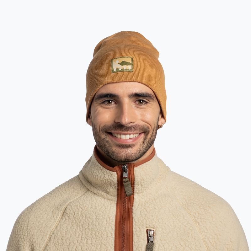 Czapka zimowa BUFF Knitted Lilon Long peanut 3