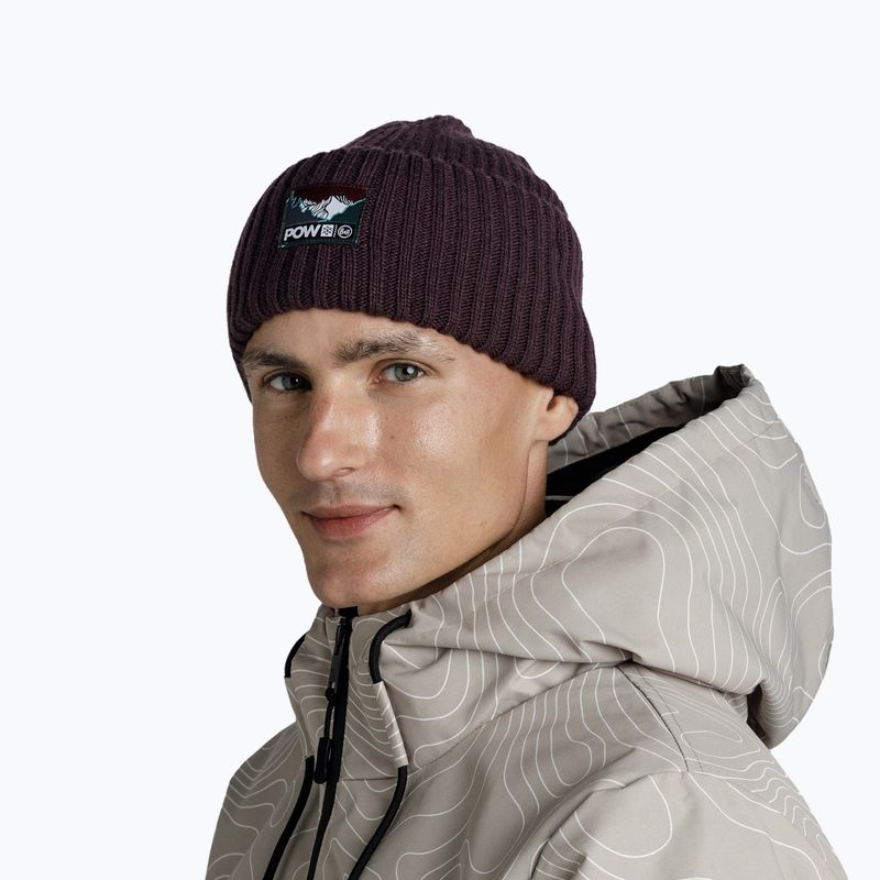 Czapka zimowa BUFF Knitted Rutger shadow purple 5