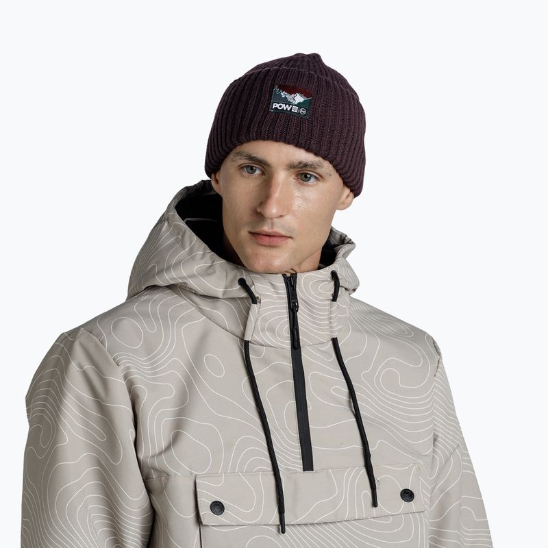 Czapka zimowa BUFF Knitted Rutger shadow purple 6