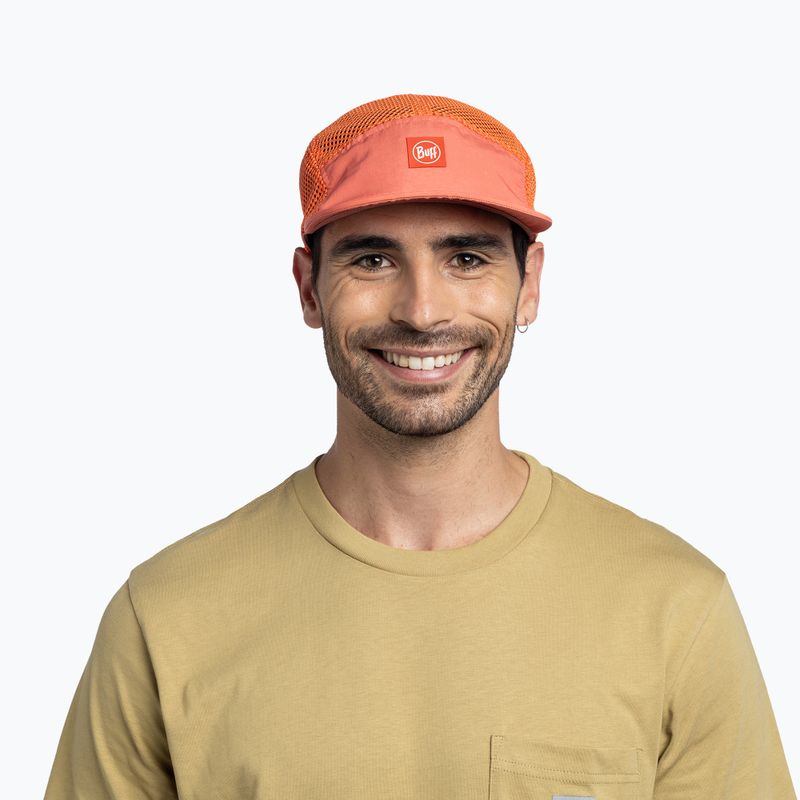 Czapka z daszkiem BUFF 5 Panel Air saret poppy 3