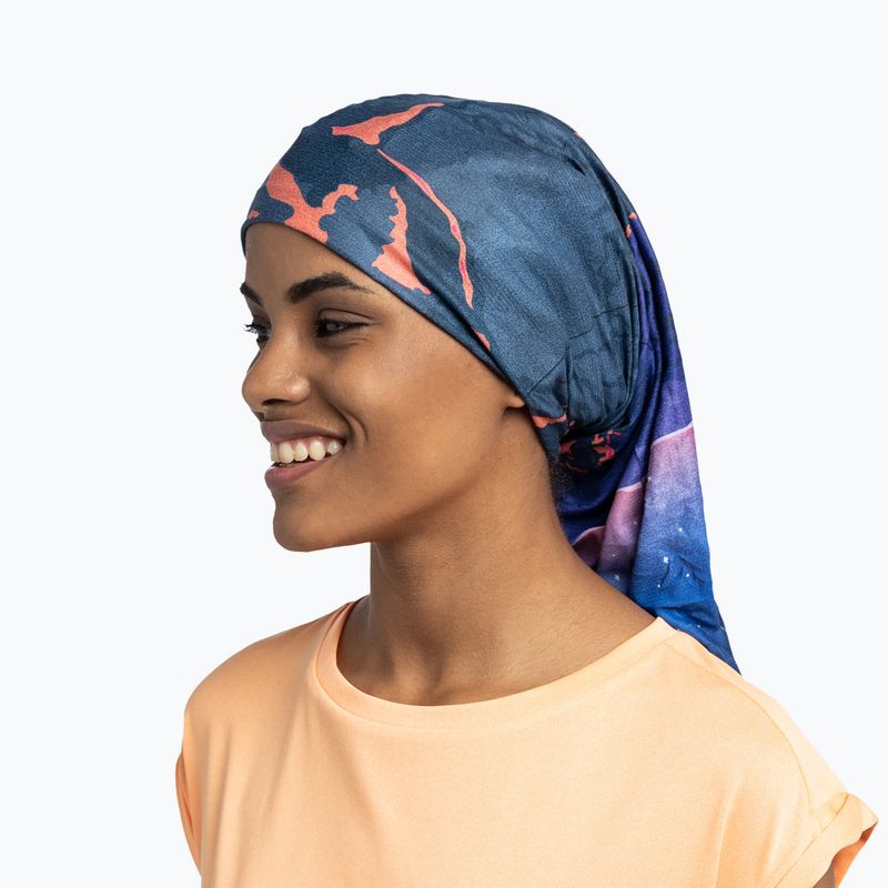 Chusta wielofunkcyjna BUFF Coolnet UV gigitah night blue 4