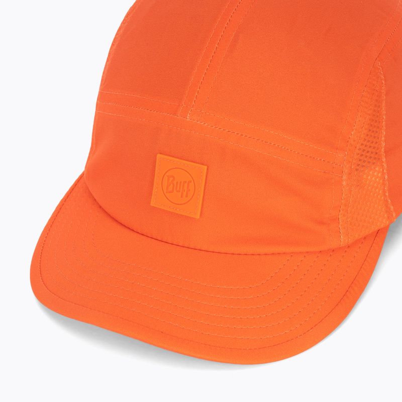 Czapka z daszkiem BUFF 5 Panel Go solid poppy 3