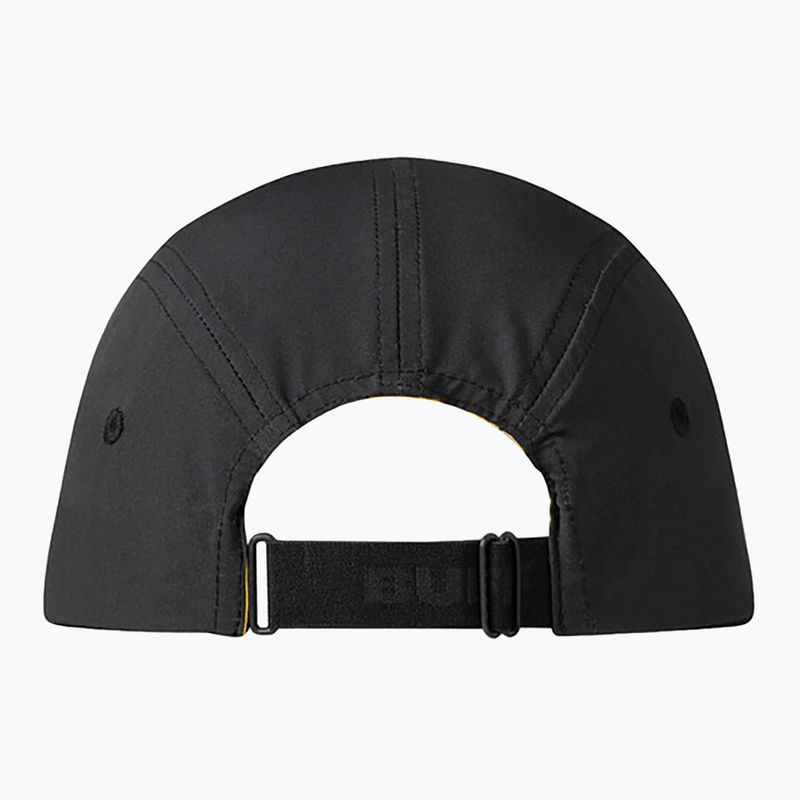 Czapka z daszkiem BUFF 5 Panel Go logo black 2