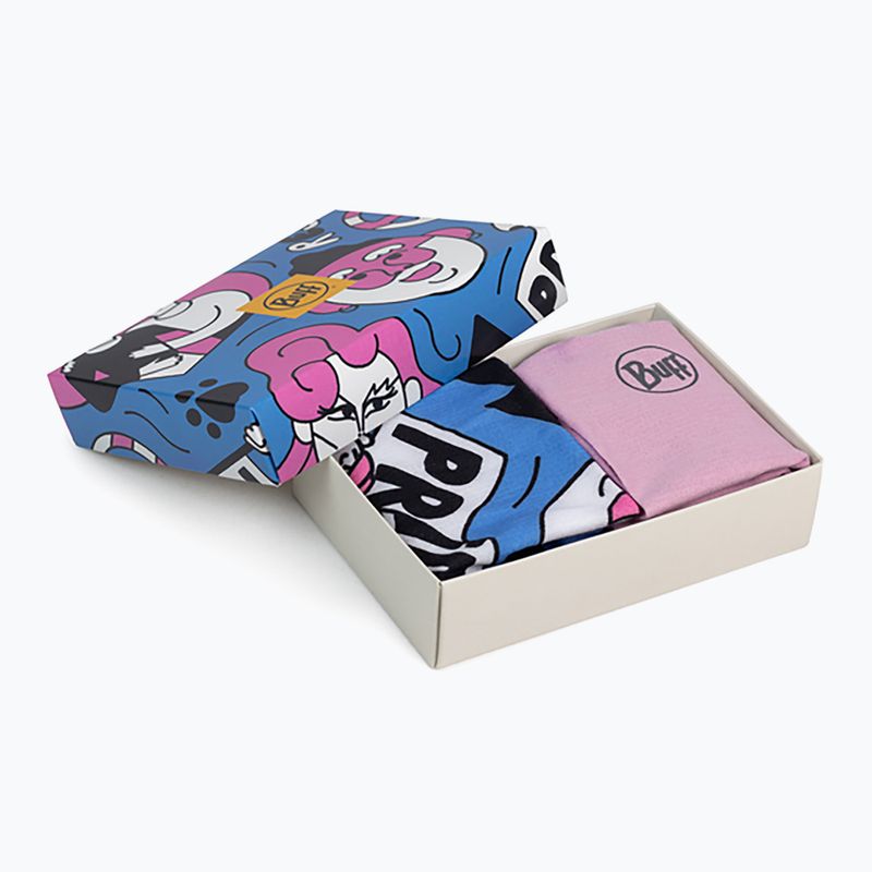 Chusty wielofunkcyjne BUFF Coolnet UV Twin Pack Love love 7