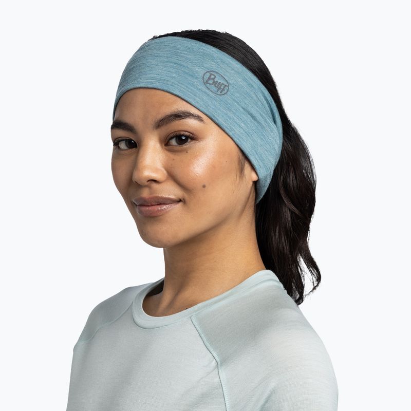 Opaska na głowę BUFF Lightweight Merino Wool pool 2