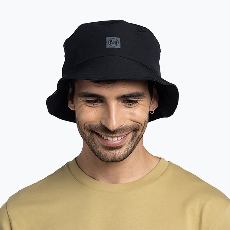 Kapelusz BUFF Adventure Bucket Solid black 4
