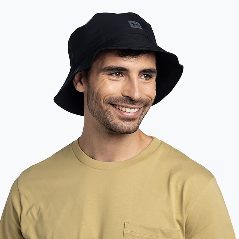 Kapelusz BUFF Adventure Bucket Solid black 5
