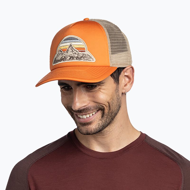 Czapka z daszkiem BUFF Trucker Bougi ginger 3