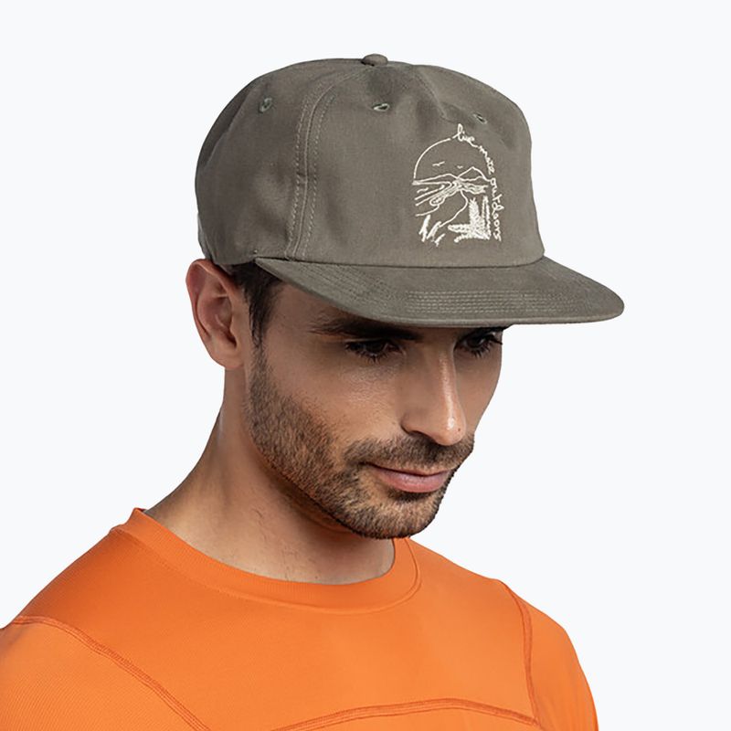 Czapka z daszkiem BUFF Trucker Lander khaki 3