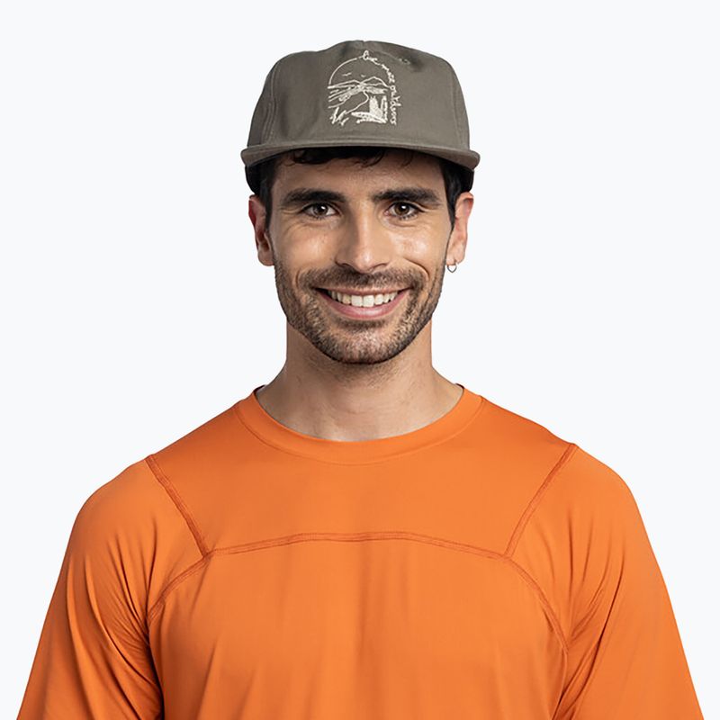 Czapka z daszkiem BUFF Trucker Lander khaki 4
