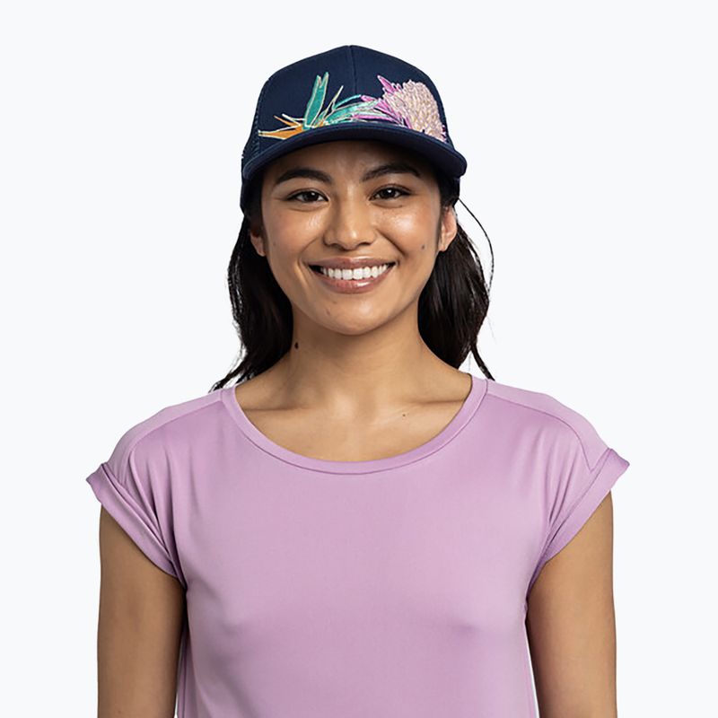 Czapka z daszkiem BUFF Explore Trucker Satry indigo 4
