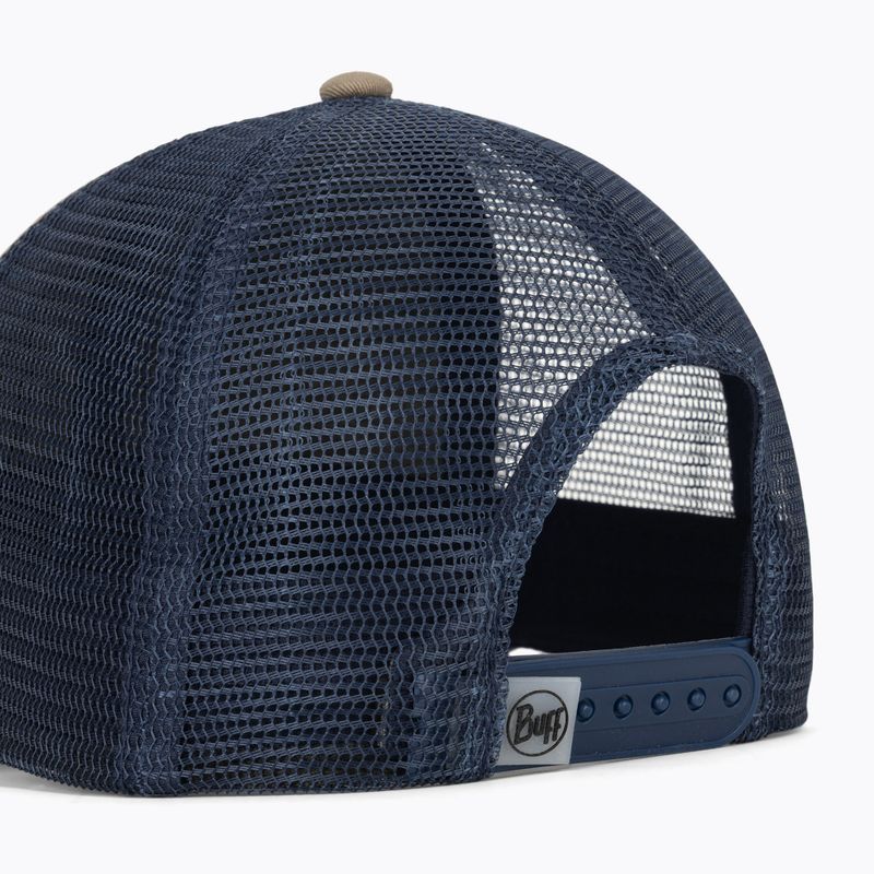 Czapka z daszkiem BUFF Explore Trucker soor tundra khaki 4