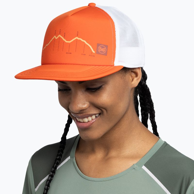 Czapka z daszkiem BUFF Explore Trucker cram poppy 4