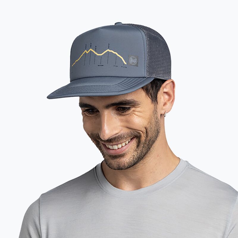 Czapka z daszkiem BUFF Explore Trucker Cram ash 3
