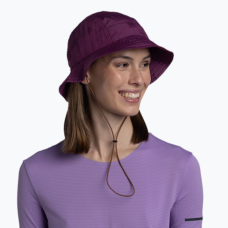 Kapelusz BUFF Go Bucket Solid purplish 7