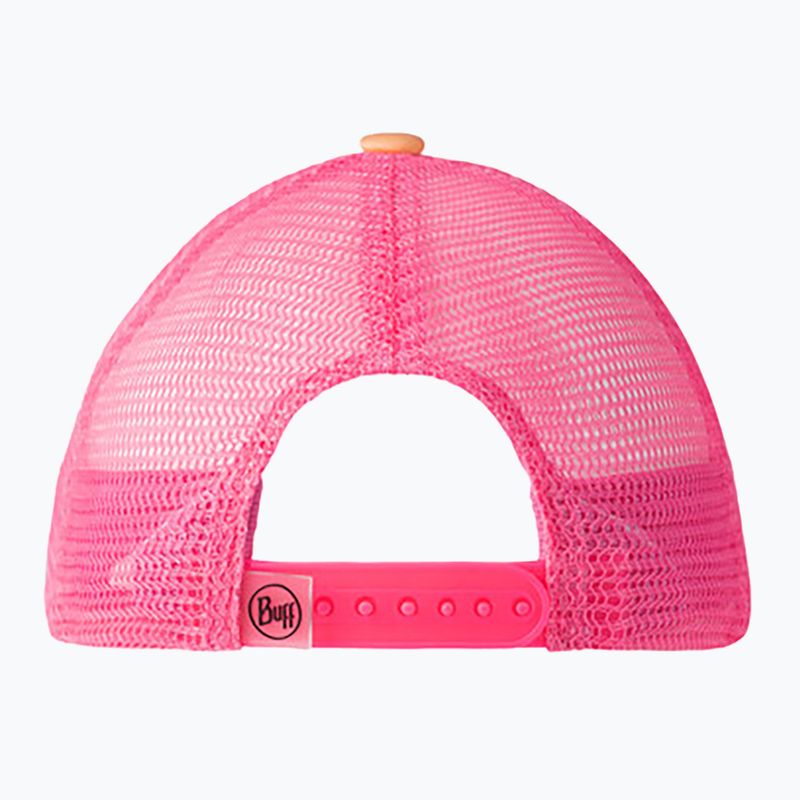 Czapka z daszkiem dziecięca BUFF Trucker Neottia coral 2