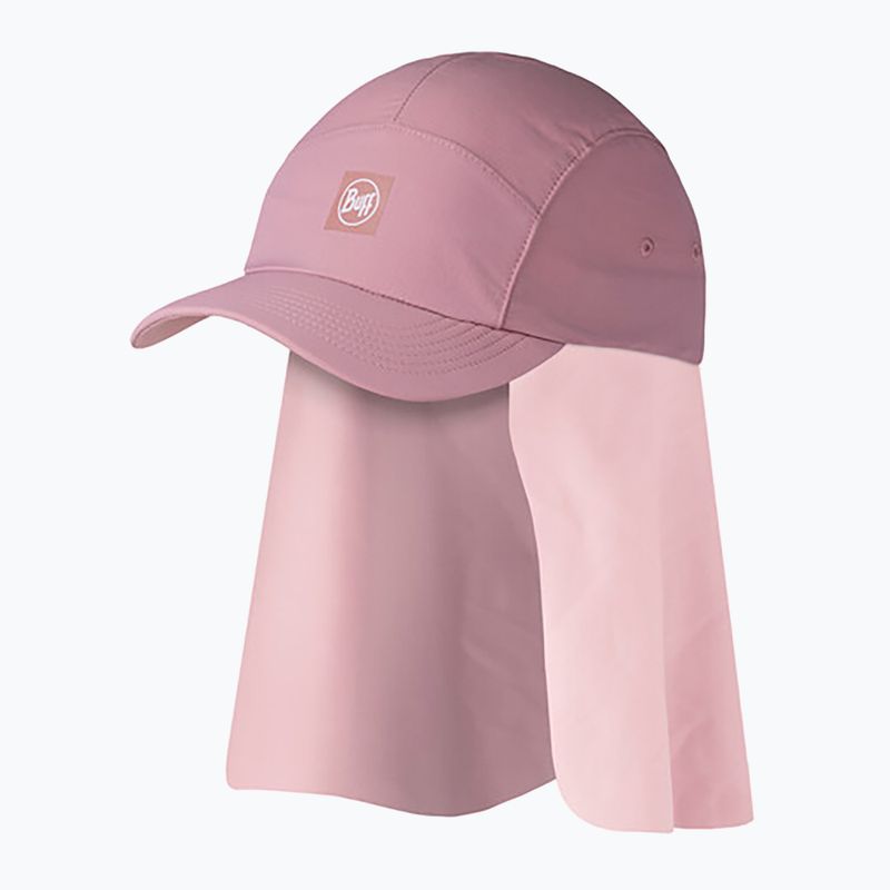 Czapka z daszkiem dziecięca BUFF Desert Kids Solid orchid