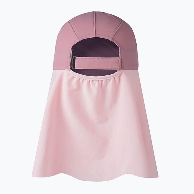 Czapka z daszkiem dziecięca BUFF Desert Kids Solid orchid 2