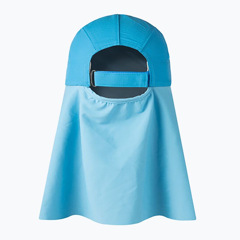 Czapka z daszkiem dziecięca BUFF Desert Kids Solid azure 2
