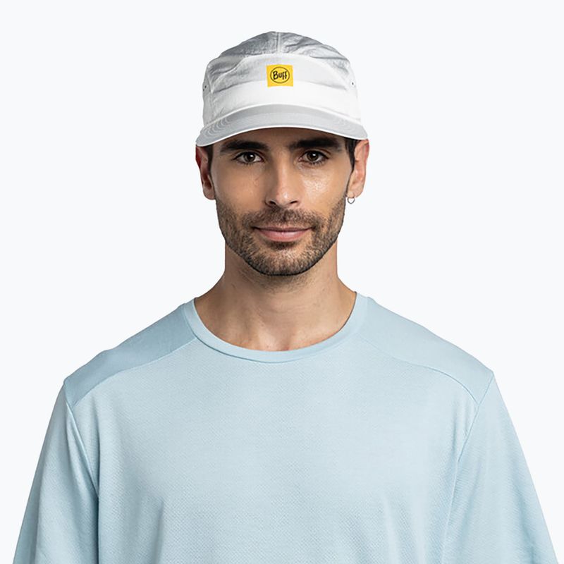 Czapka z daszkiem BUFF Speed Logo white 4