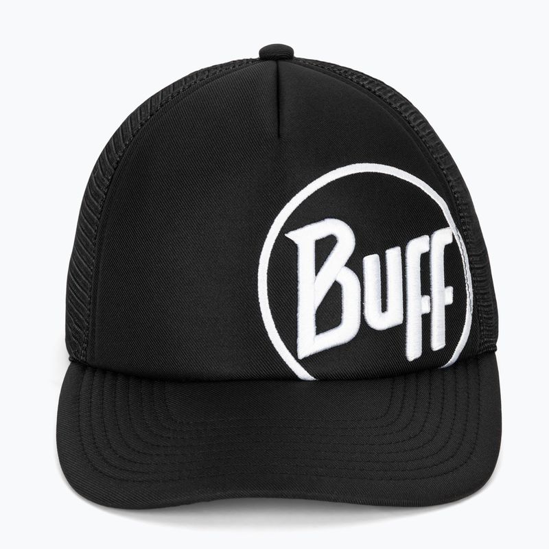 Czapka z daszkiem BUFF Trucker logo black 2