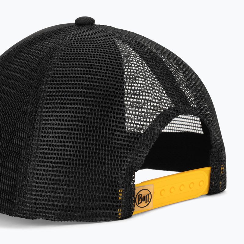Czapka z daszkiem BUFF Trucker logo black 4