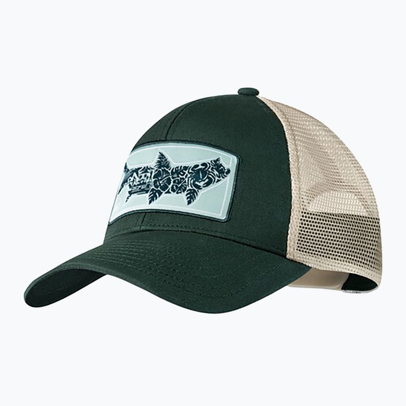 Czapka z daszkiem BUFF Explore Trucker Salt green