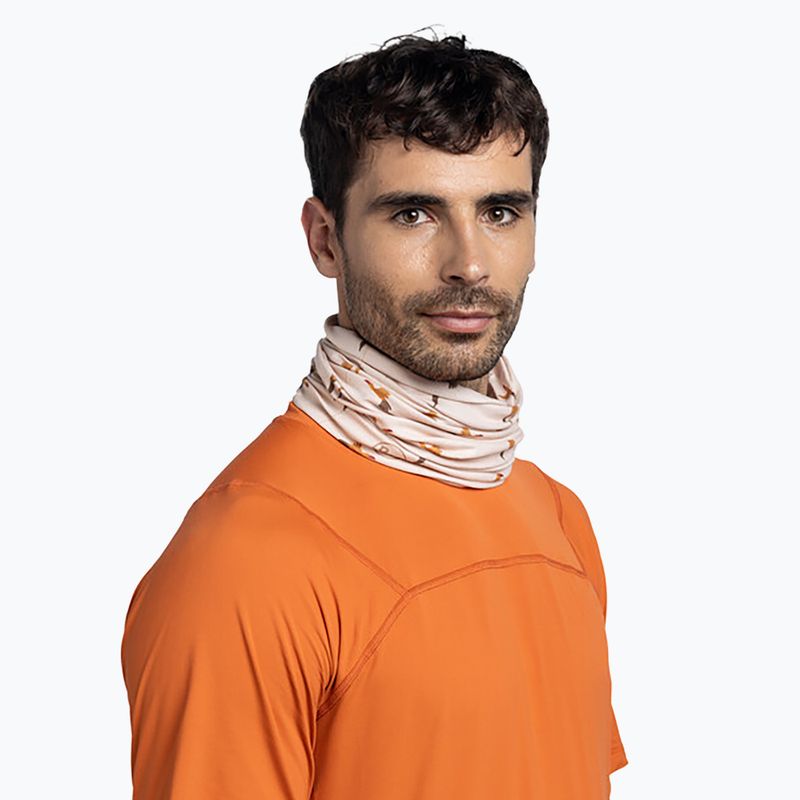 Chusta wielofunkcyjna BUFF Coolnet UV Insect Shield Latus birch grey 3