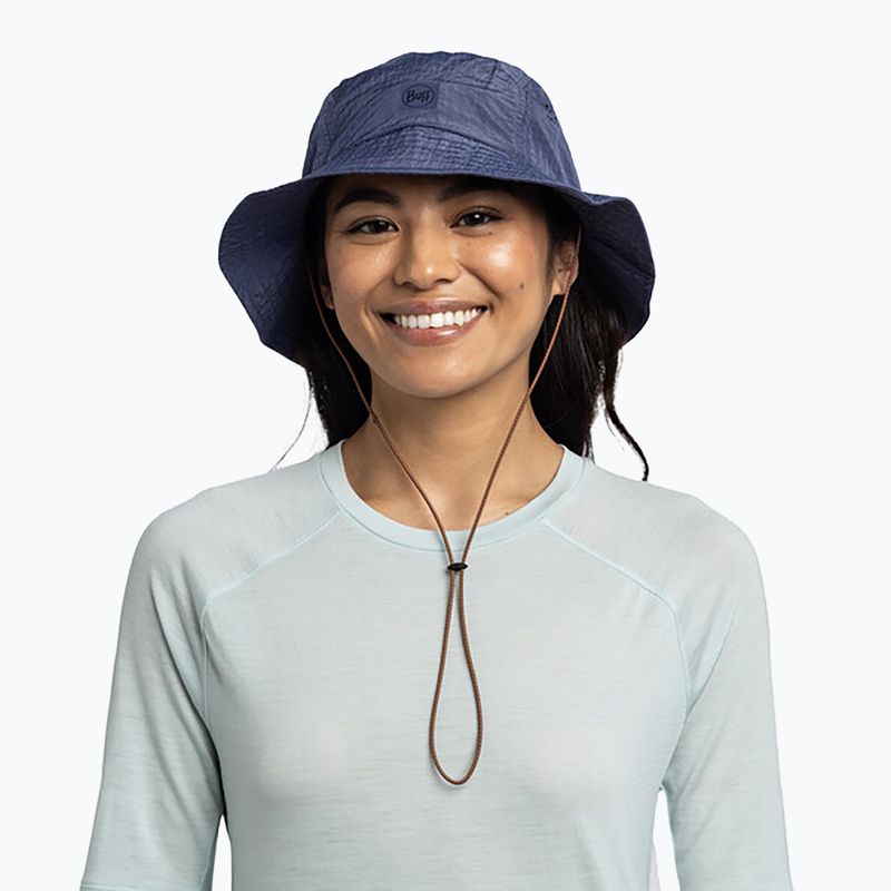 Kapelusz BUFF Go Bucket Solid indigo 6