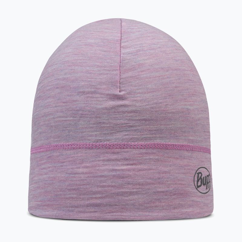 Czapka zimowa BUFF Lightweight Merino Wool solid pansy