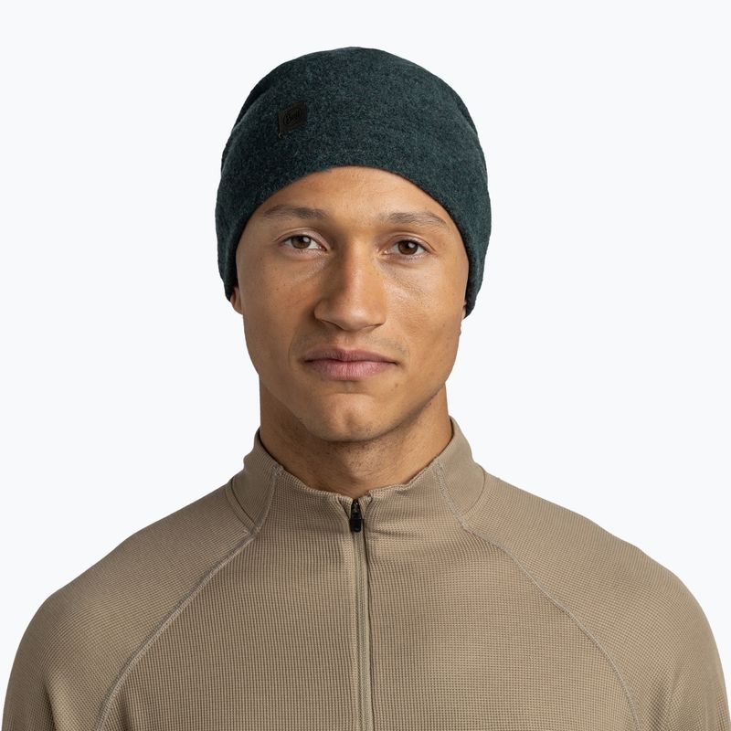 Czapka zimowa BUFF Merino Fleece forest 3