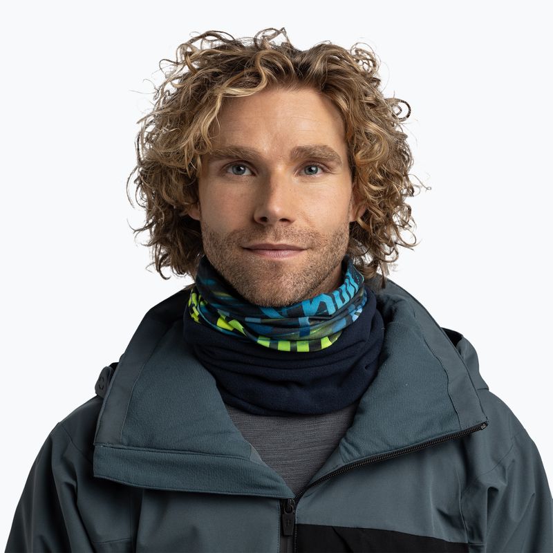 Chusta wielofunkcyjna BUFF Polar orby night blue 3