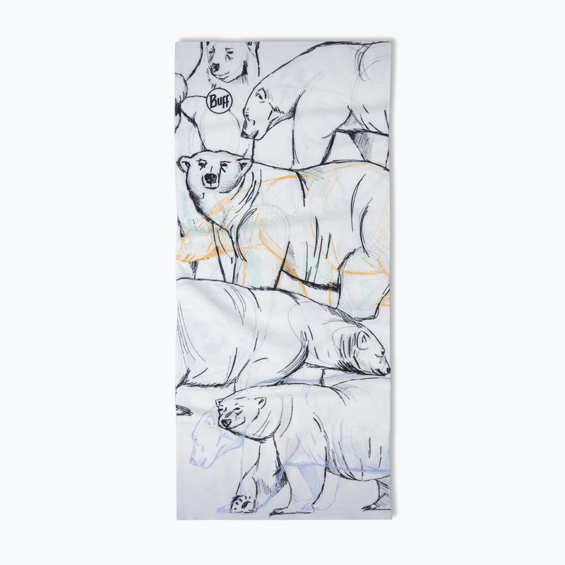 Chusta wielofunkcyjna dziecięca BUFF Original Ecostretch bargy white 2