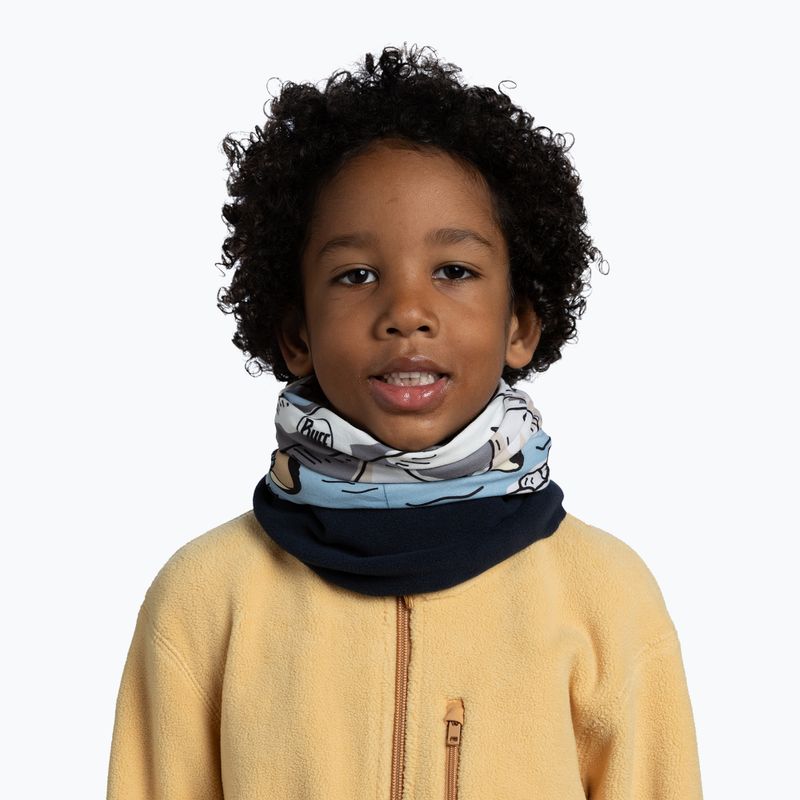 Chusta wielofunkcyjna dziecięca BUFF Polar teyt blue 3