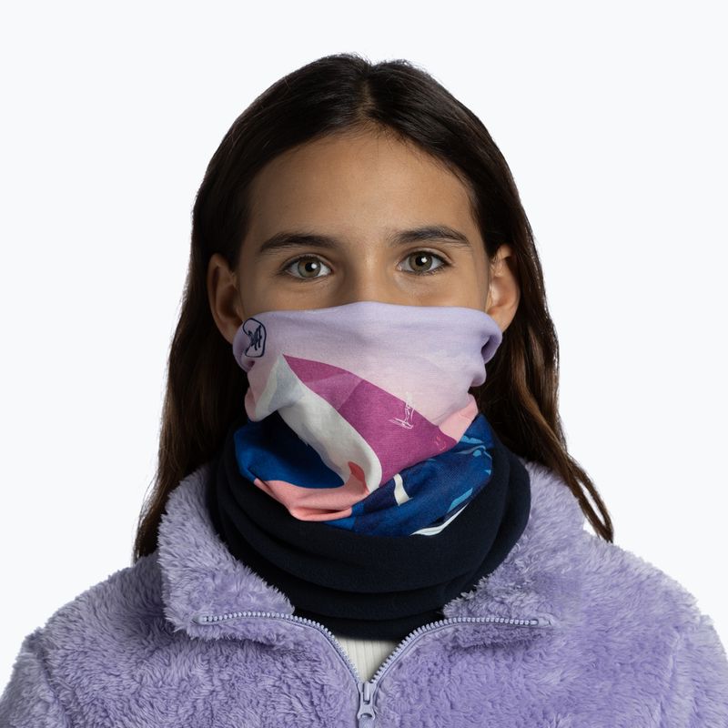 Chusta wielofunkcyjna dziecięca BUFF Polar omasi blue 4