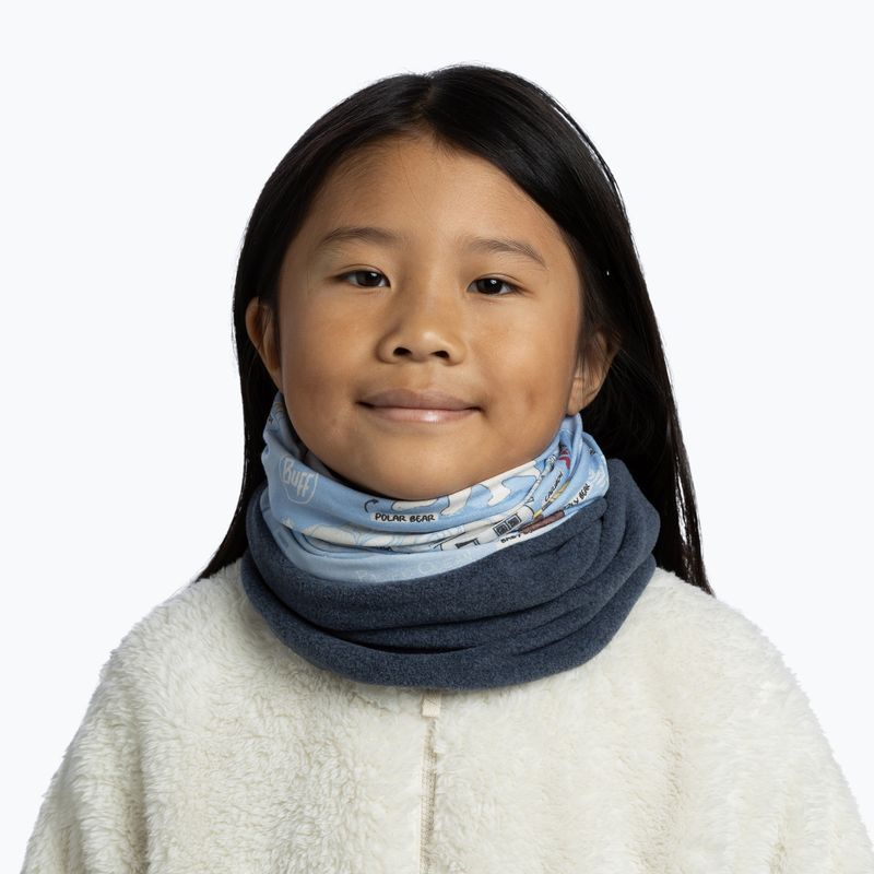 Chusta wielofunkcyjna dziecięca BUFF Polar blue 3